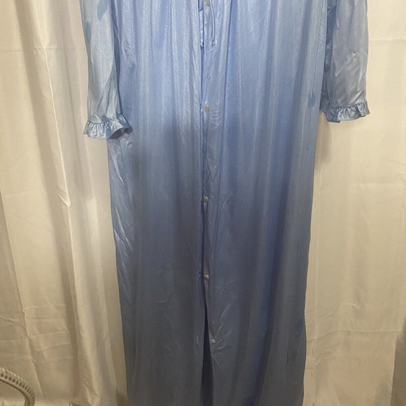 DREAM AWAY 2 PIECE NYLON GOWN AND ROBE SIZE MEDIUM - Picture 2 of 9